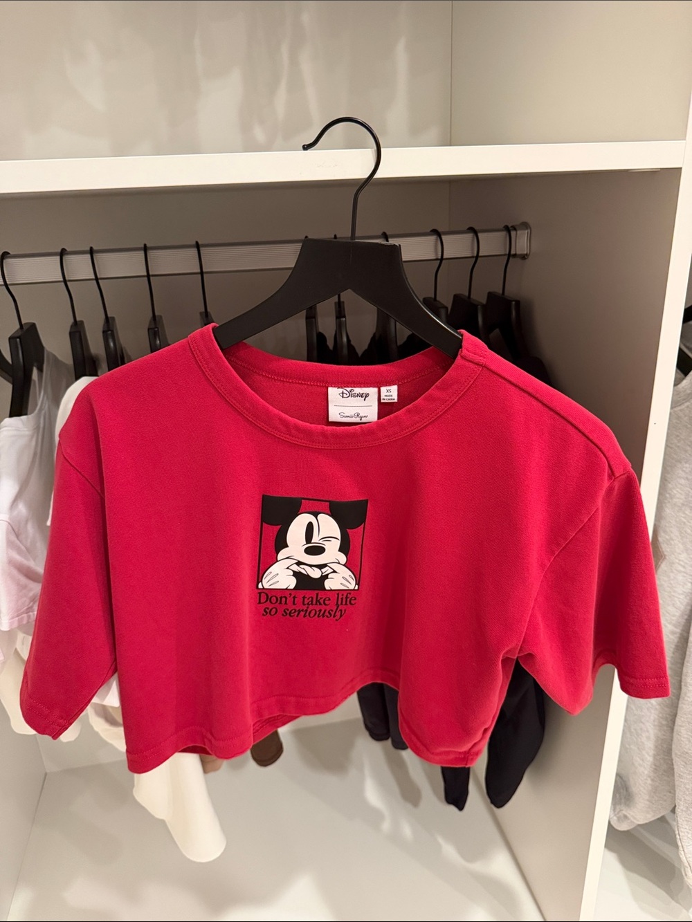 Disney x Samii Ryan Mickey Mouse Crop Top